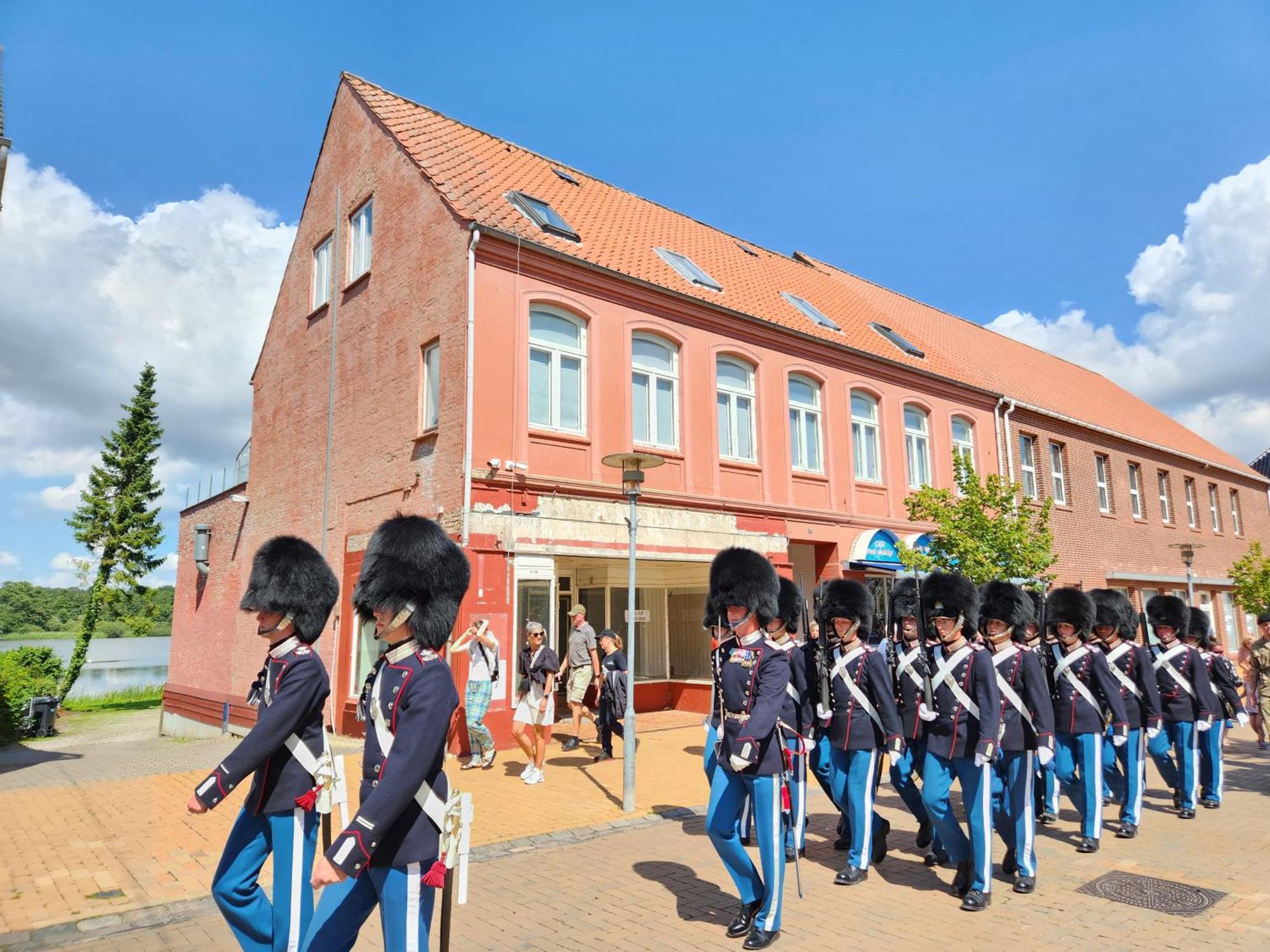 Det Gamle Radhus Hotel Gråsten Buitenkant foto